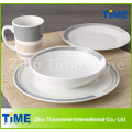 Fine Porcelain Dinnerware Set with Decal